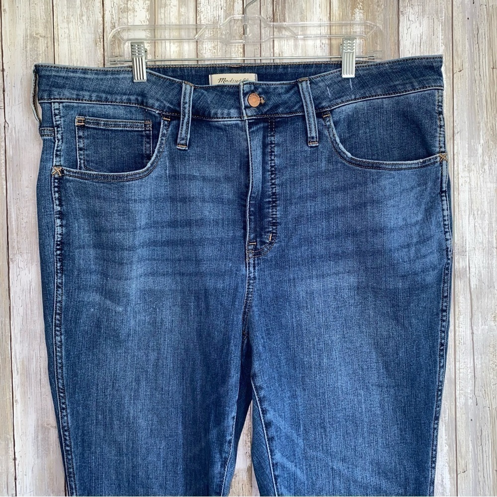 NWT Madewell 10” High Rise Skinny Jeans Magic Pockets Plus Size 20W - Picture 4 of 8